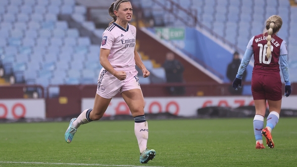 Katie McCabe of Arsenal celebrates