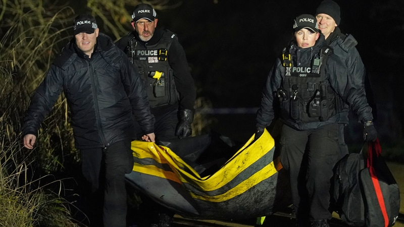 Emergency personnel at the scene in Babbs Mill Park in Solihull