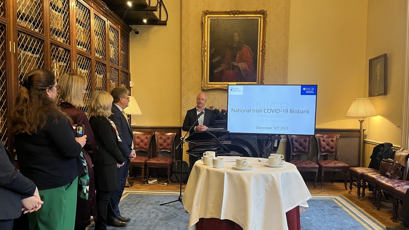 Minister for Health Stephen Donnelly said the biobank is essential for dealing with Long Covid