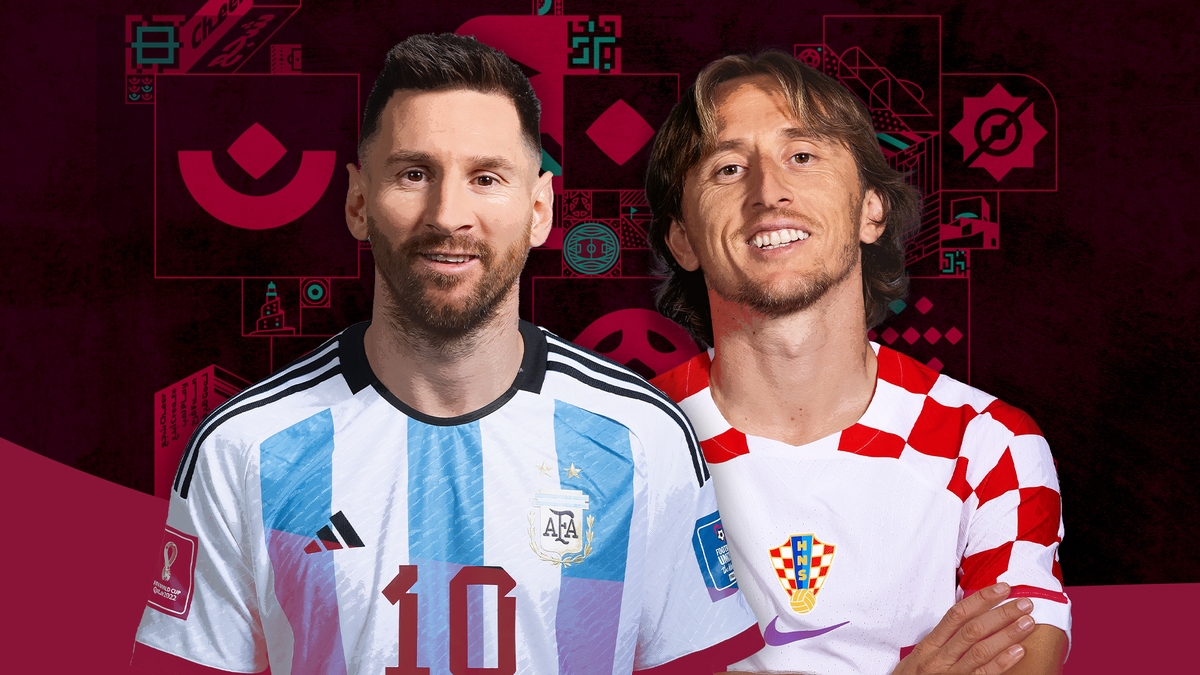 World Cup semi-final Argentina vs Croatia 