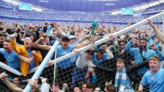 22 May: Smashing times for Manchester City fans after retaining the Premier League title