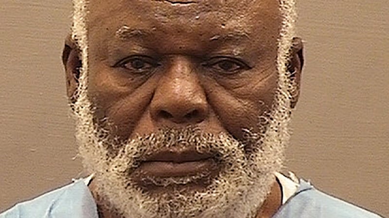 Lockerbie bombing suspect Abu Agila Mohammad Masud Kheir Al-Marimi is shown in a sheriff's office photograph