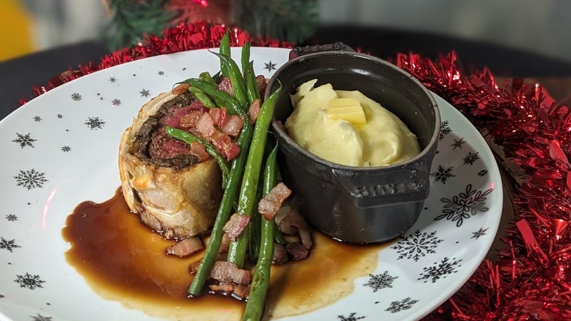 An elegant classic, served with a luxurious way to make mashed potatoes.