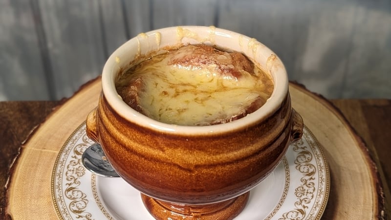 A warming and delicious soup, perfect as a starter.