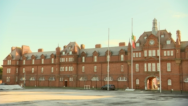 In June 2020, during Covid restrictions, a BBQ lunch was organised at McKee Barracks in Dublin