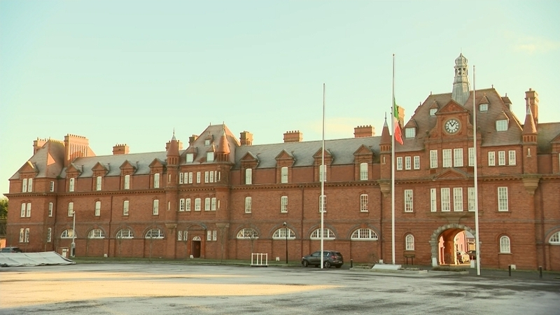 The summary court martial is taking place at McKee Barracks in Dublin