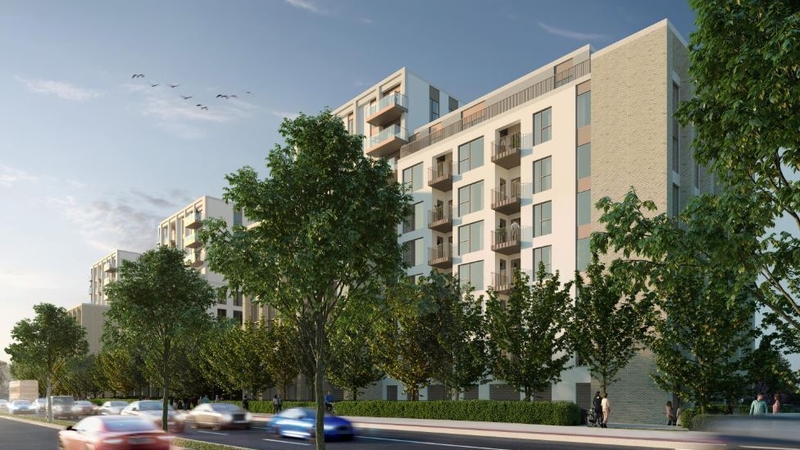 The scheme is to be built across 10 blocks.