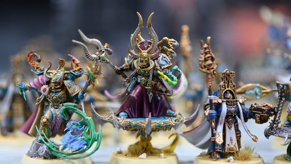 Games Workshop makes tabletop fantasy and futuristic battle games including "Warhammer 40,000", set in the 41st millennium