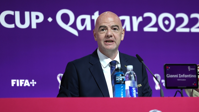 FIFA President Gianni Infantino