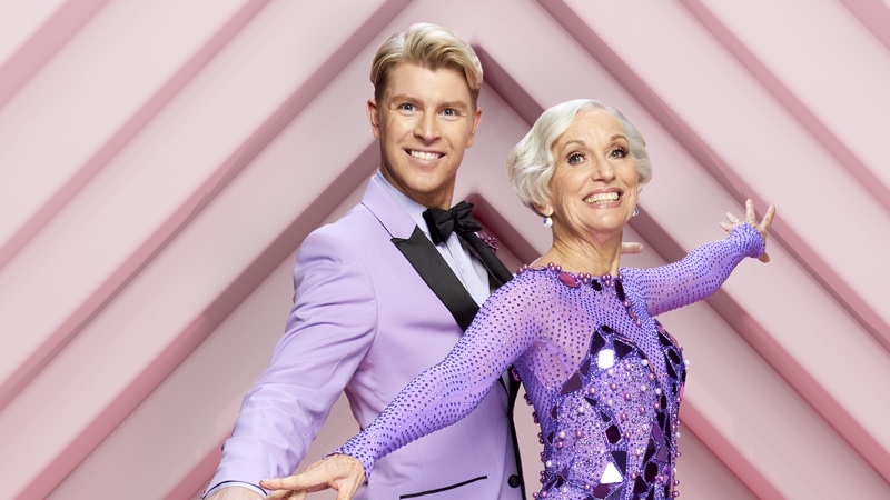 Dr Marie Cassidy and her professional dancing partner Stephen Vincent