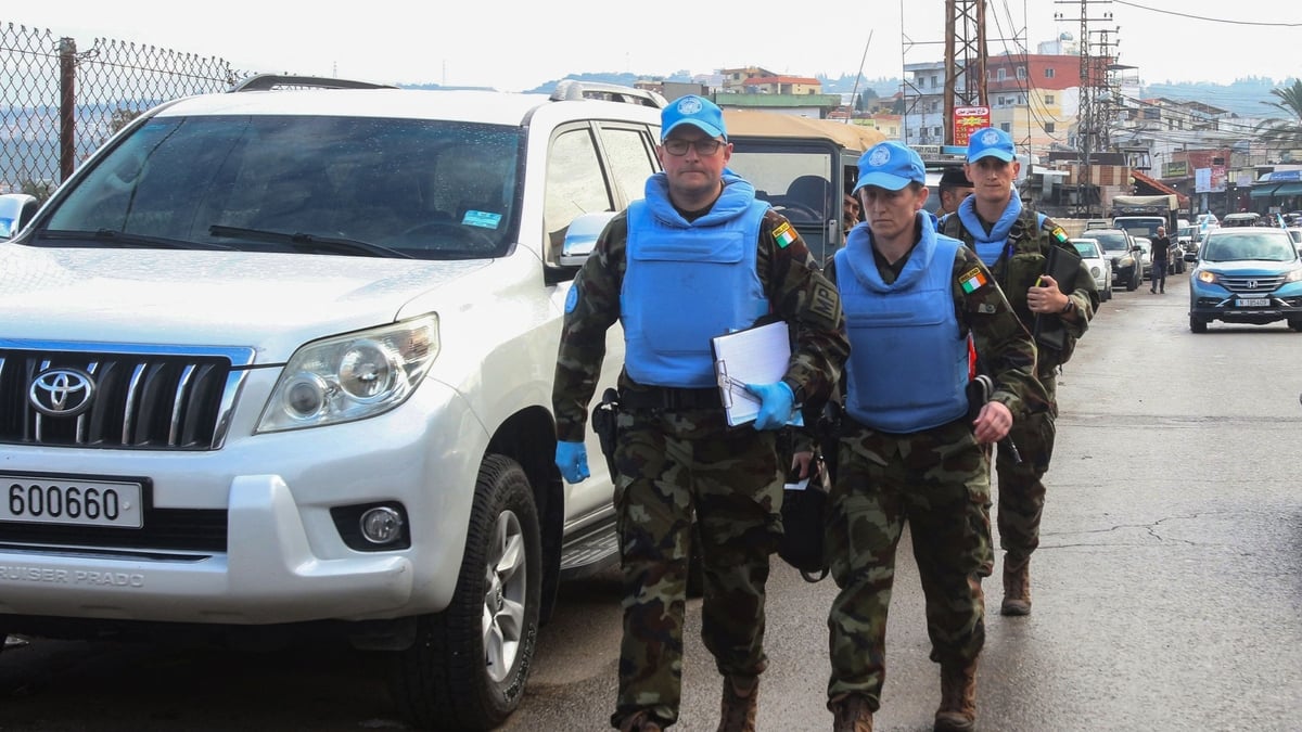 Are Irish Troops safe in the Lebanon as conflict escalates?