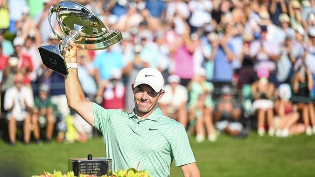 28 August: Rory McIlroy delivers the Fed Express