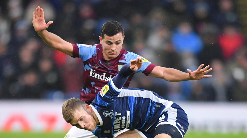 Ireland midfielder Josh Cullen in action for Burnley on Saturday