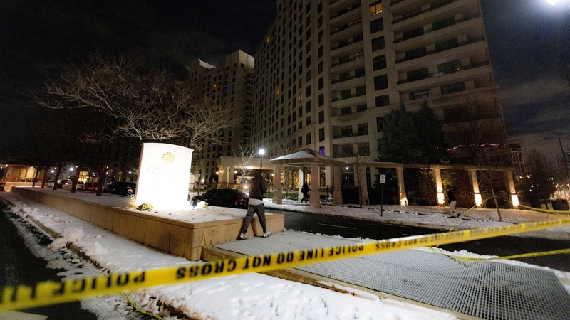 The suspect was shot dead by police