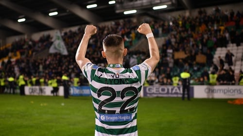 Shamrock Rovers v Derry City had the highest attendance of the league season