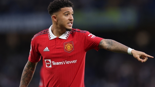 Jadon Sancho will undergo a personal training programme away from the main squad