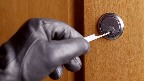 Robbery was down 12%, while burglary and related offences dropped 6% (Stock image)