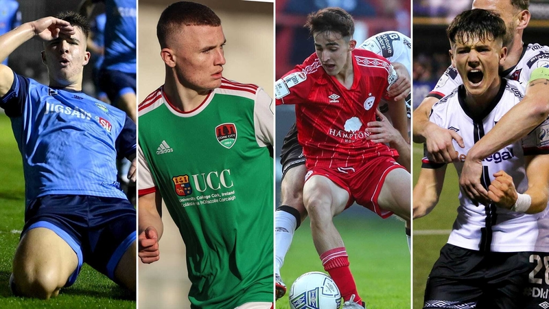 Left to right: Thomas Lonergan, Mark O'Mahony, Jad Hakiki and Ryan O'Kane