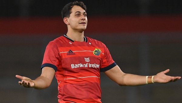 Antoine Frisch has played six games for Munster since joining from Bristol