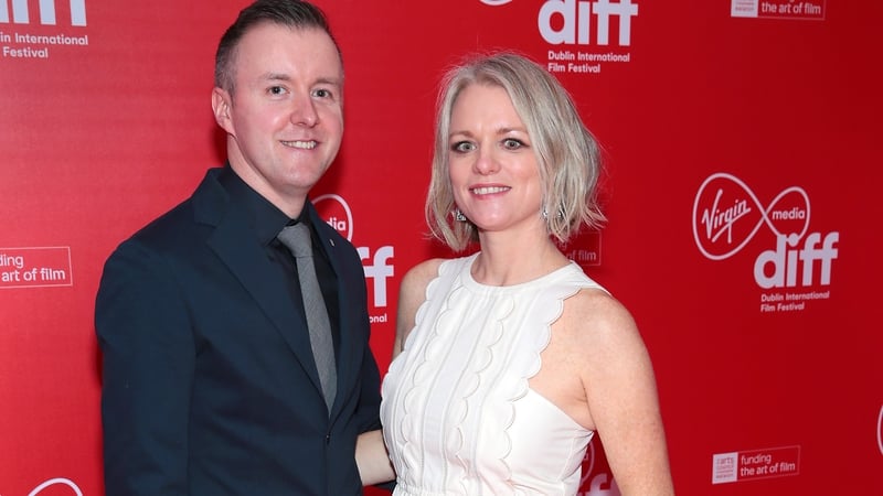 Colm Bairéad and Cleona Ní Chrualaoi