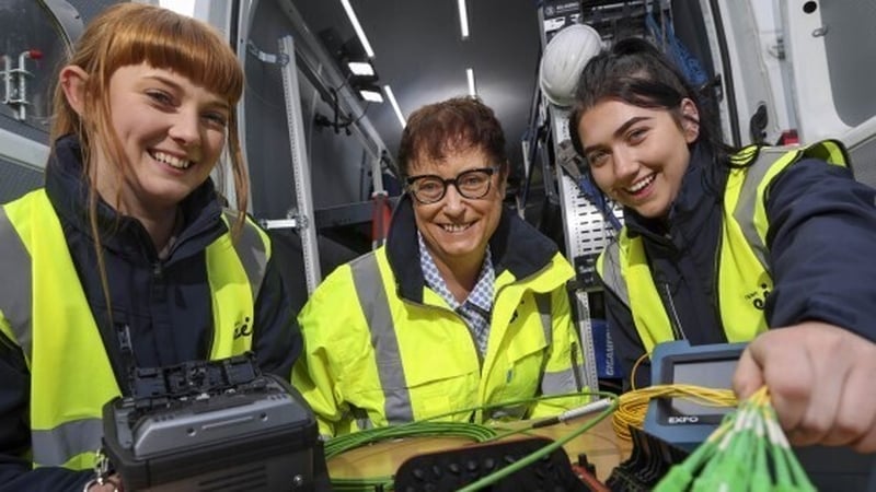 Eir said it has increased the level of recruiting women from 30% in 2016 to to 36% this year