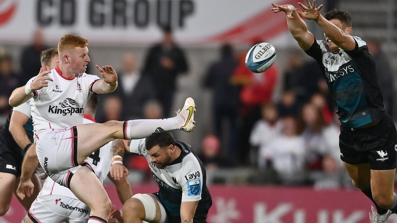 Nathan Doak started at scrum-half in Ulster's win over Connacht in round one