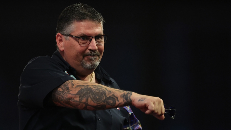 Gary Anderson is safely through
