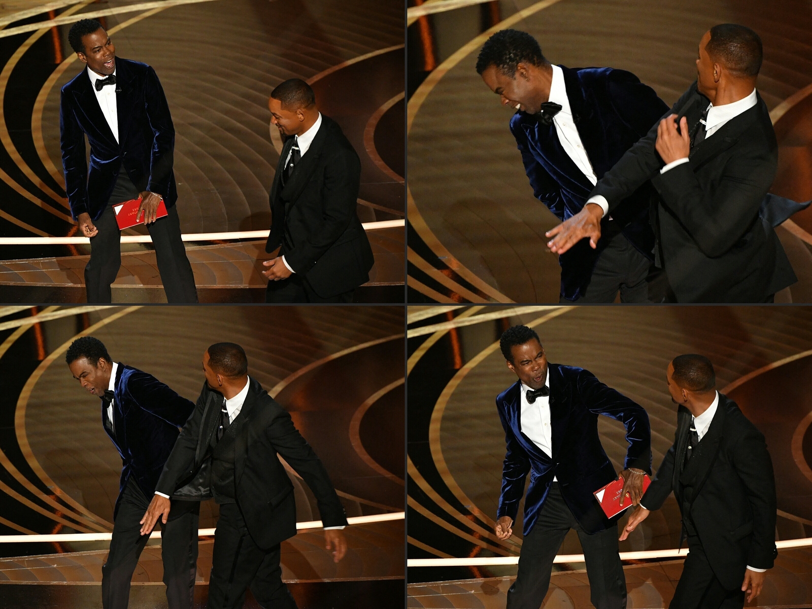 Will Smith slaps Chris Rock (Robyn Beck/AFP)