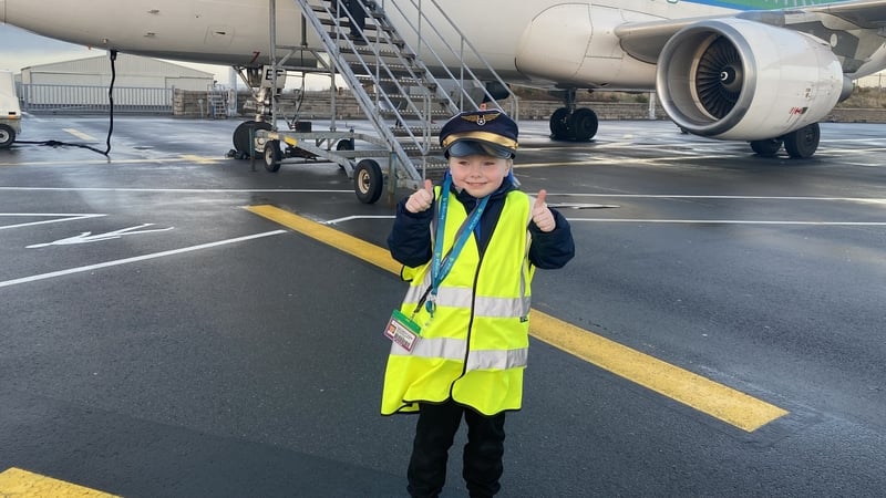 Aron Gibbons at Ireland West Airport