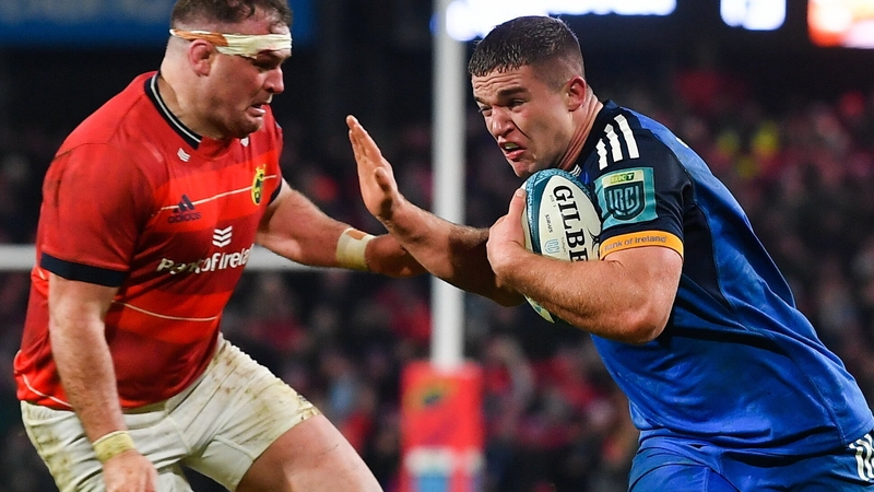 Scott Penny scored a try and made 25 tackles in Leinster's win over Munster
