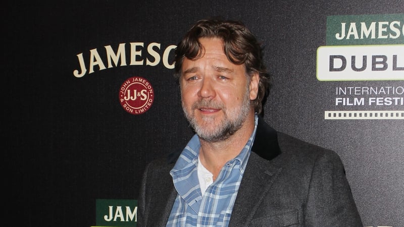 Russell Crowe at Dublin's Savoy cinema in 2015