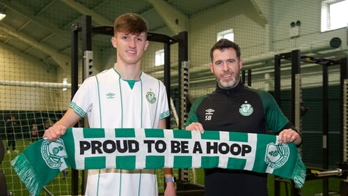 Johnny Kenny has joined Shamrock Rovers for the 2023 season - Picture via Shamrock Rovers