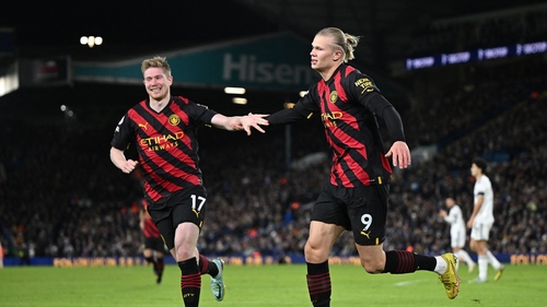 Erling Haaland has now scored 20 Premier League goals