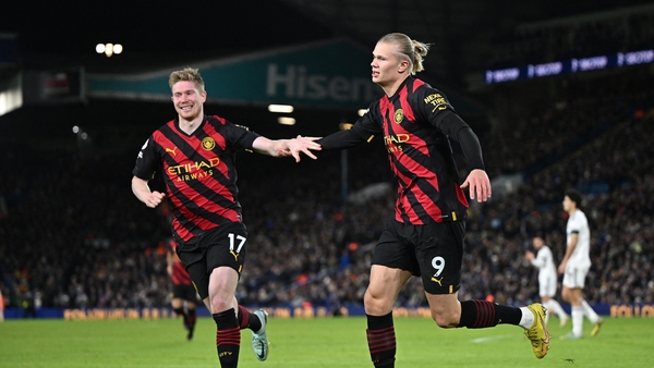 Erling Haaland has now scored 20 Premier League goals