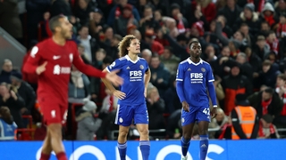 Two own goals from Wout Faes decided the game