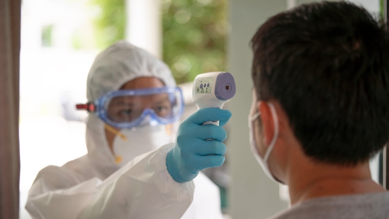 The ECDC said Thursday that systematic screening of travellers was currently 'unjustified' (File image)