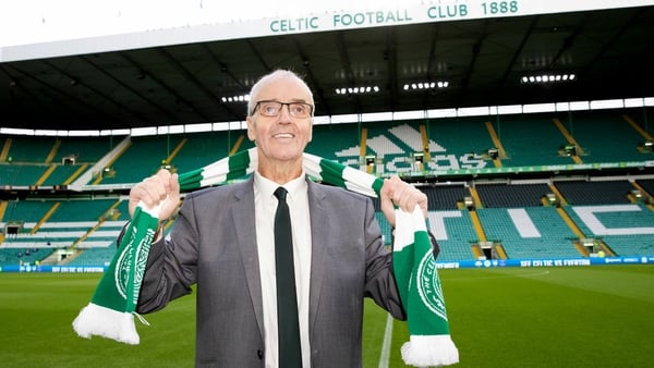 Frank McGarvey pictured at Celtic Park