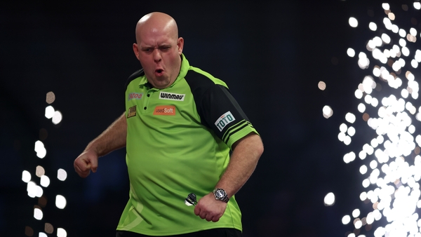 The three-time champion averaged 108 in his semi-final win