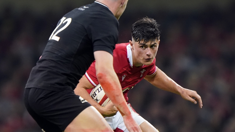 Louis Rees-Zammit suffered an ankle injury on Christmas Eve versus Leicester Tigers