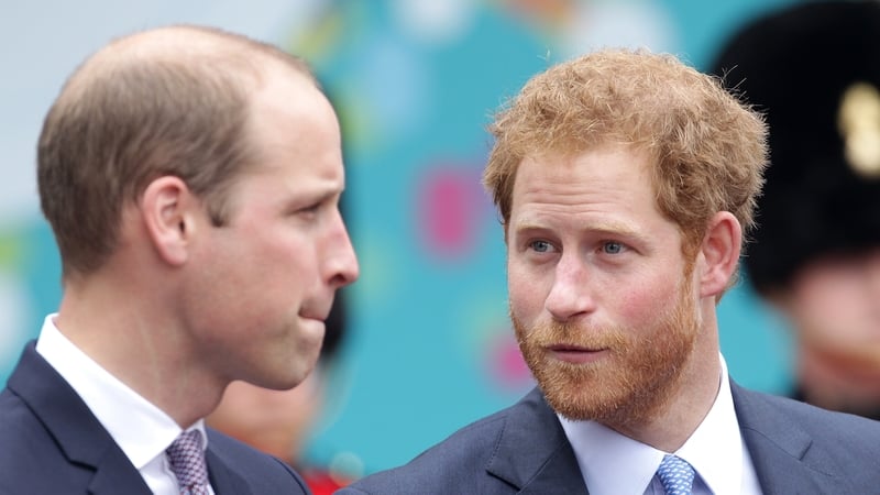 Britain's Prince William and Prince Harry, pictured in London in June 2016