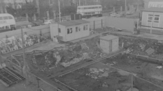 Archaeological dig, Christchurch Place (1973)