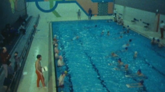 Swimming lessons for fishermen, Tralee (1978)