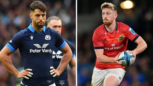 Hastings (left) has been ruled out of the Six Nations