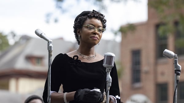 A powerhouse performance of strength and controlled fury as a grieving mother: Danielle Deadwyler as Mamie Till-Mobley in Till