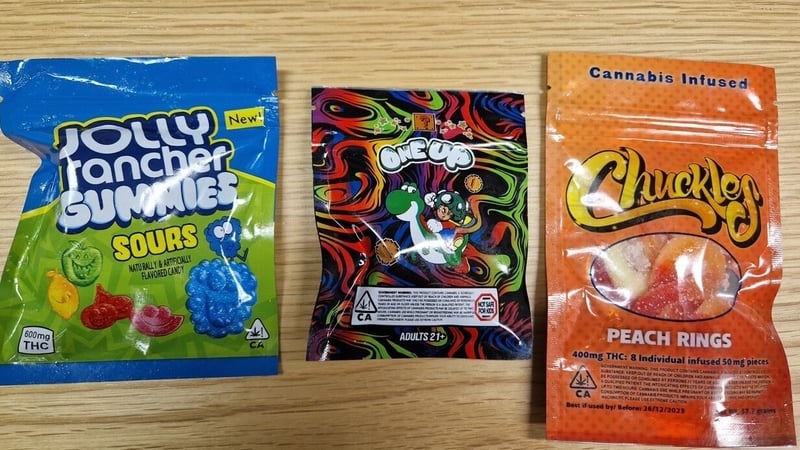 A quantity of cannabis jellies were seized by gardaí in Tipperary recently
