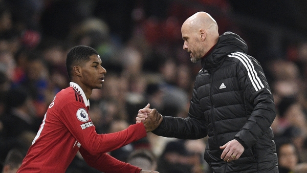 The United manager is certainly getting a tune out of the England player