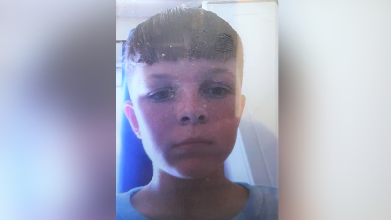 David O'Callaghan, 15, is described as being of slim build with light brown hair
