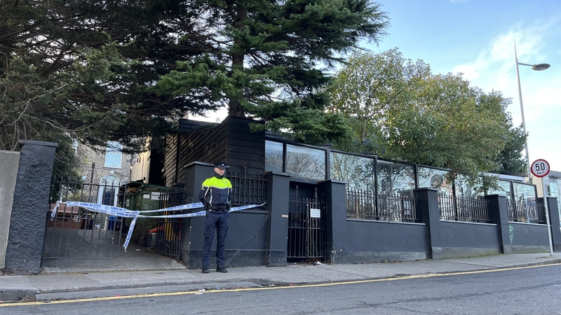 The man's body was found at the back of a premises on Lower Rathmines Road