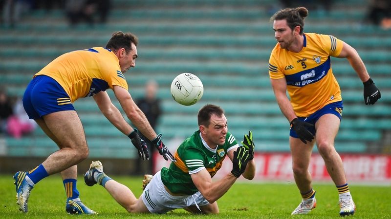 Kerry produced a late scoring burst to beat Clare