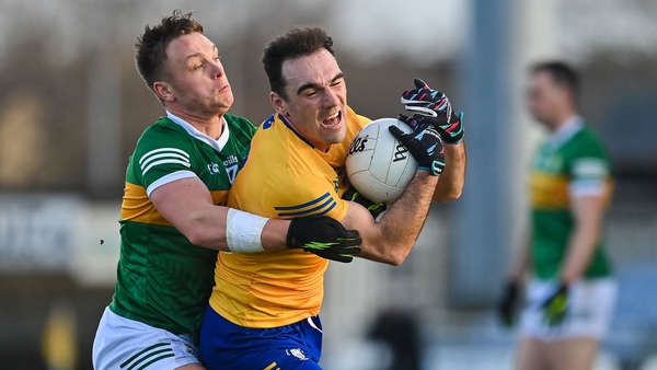 Darragh Roche (left) scored the winning point